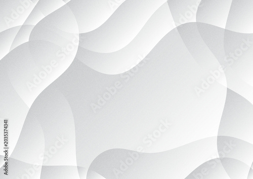 Abstract White and Gray Smooth Waves with Subtle Texture