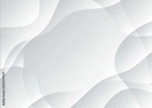 Abstract Flowing Gray and White Curved Lines Creating a Modern Background