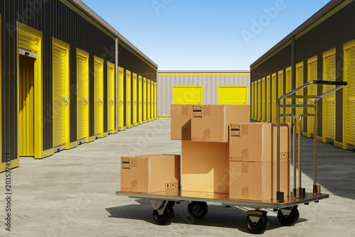 Self storage, outdoor stora...