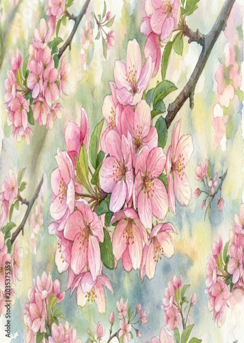 pink cherry blossom