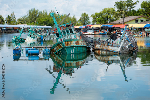 THAILAND TRAT FISHING VILLAGE BAN MAI RUT