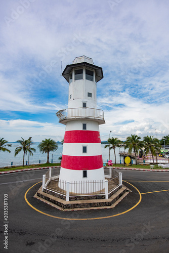 THAILAND TRAT LAEM NGOP VILLAGE LIGHTTOWER