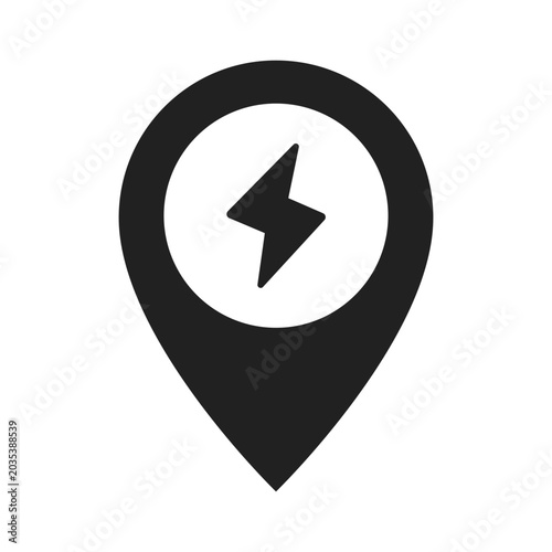 Charging Station Location Pin