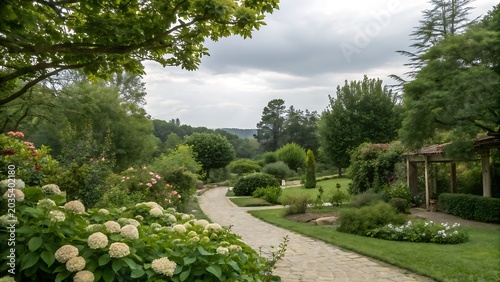 path in the garden