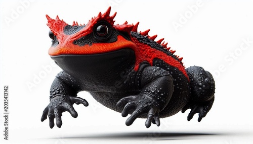 An AI generate big toad