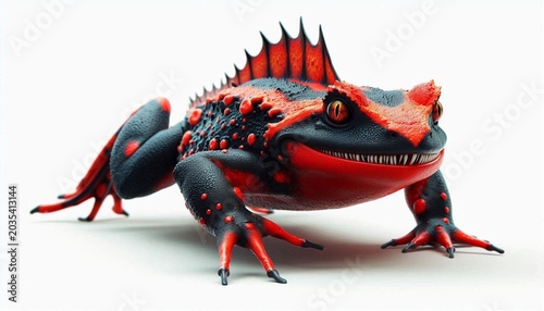 An AI generate big toad