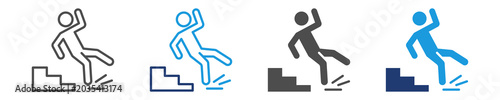 Φωτογραφία negligence icon set multiple style