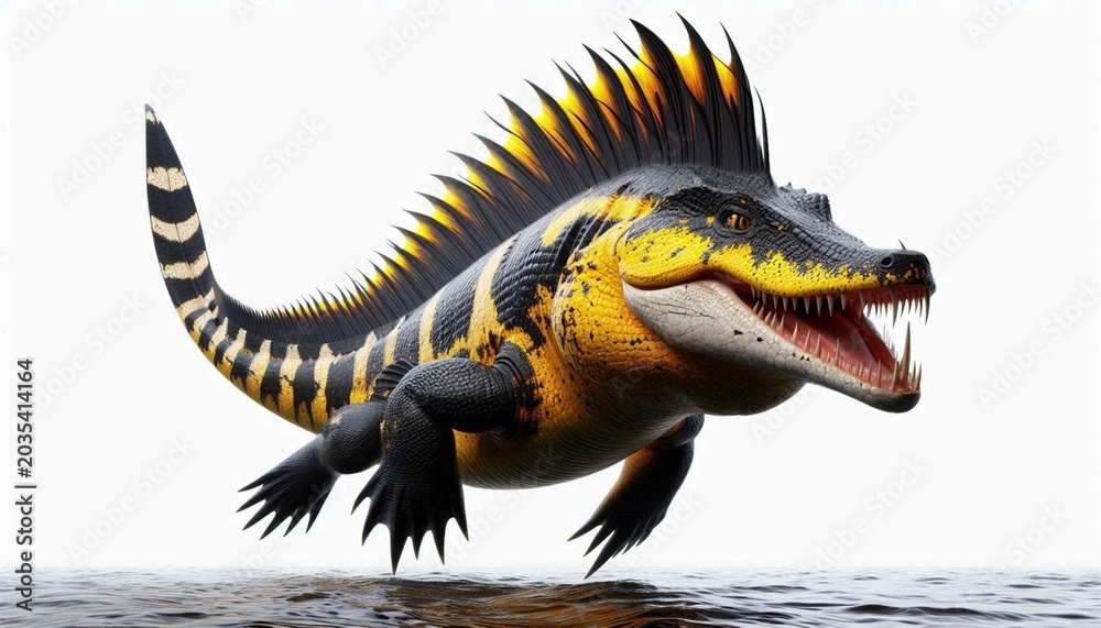 Fototapeta premium An AI generated big fish