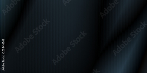 Принти на полотні Dark blue fabric with vertical lines and soft shadows textile texture