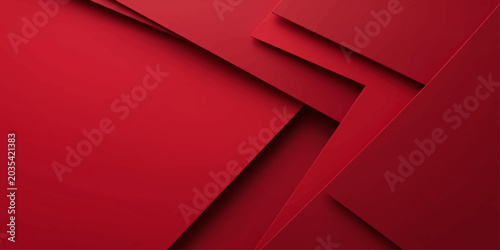 An open, blank red paper envelope serves as an abstract background for a love letter or business correspondence message