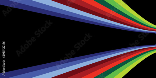 Bild auf Leinwand 2026 Football  Soccer World cup with color Flags of the Co-Host Flags of USA America, Canada, and Mexico