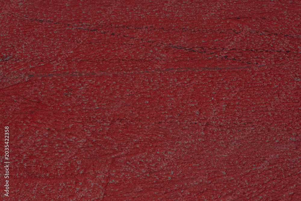 Fototapeta premium Abstract Red Asphalt Texture Background with Rough Urban Surface Detail