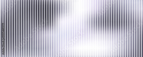 Bild auf Leinwand Transparent corrugated plastic ribbed glass background with abstract line patterns