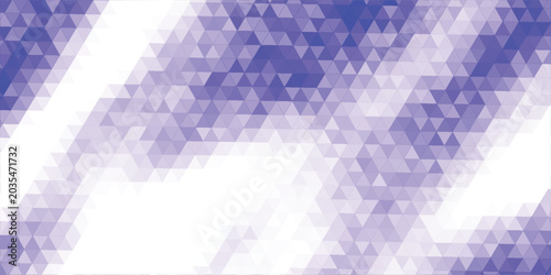 Tablou pe pânză Elegant purple crystalline geometric structure for corporate identity banner vec