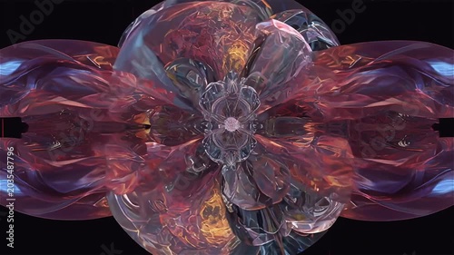 Intricate abstract patterns created for backgrounds and screensavers. High-quality 3D renderings with complex patterns.	
