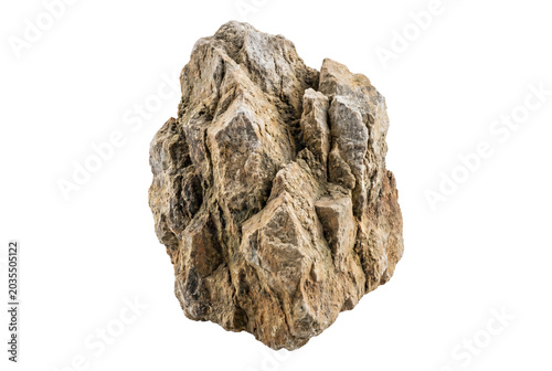 Textured mineral rock specimen with rugged surfaces