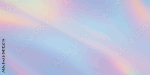 Foto Abstract pastel light streaks and blends soft holographic background light effec