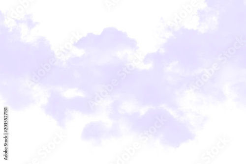 Obraz na płótnie Pale Lavender Clouds Creates a Soft Sky Texture