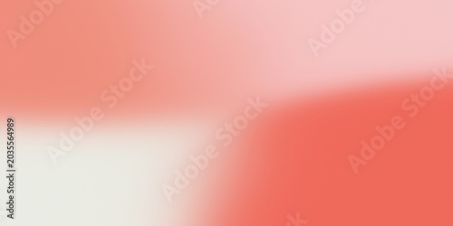 Soft pastel and vibrant coral gradient background. Abstract smooth color transition with light texture. Artistic wallpaper design for presentation, graphic project and digital web display.
