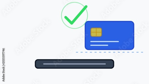 Secure online payment with credit card and verification