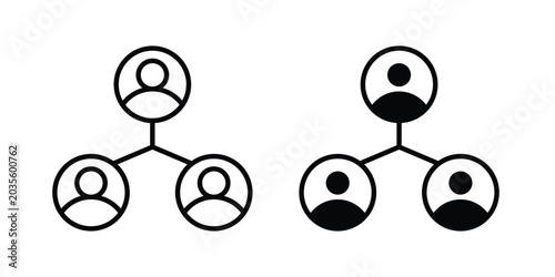 Fotografia Stakeholders icon