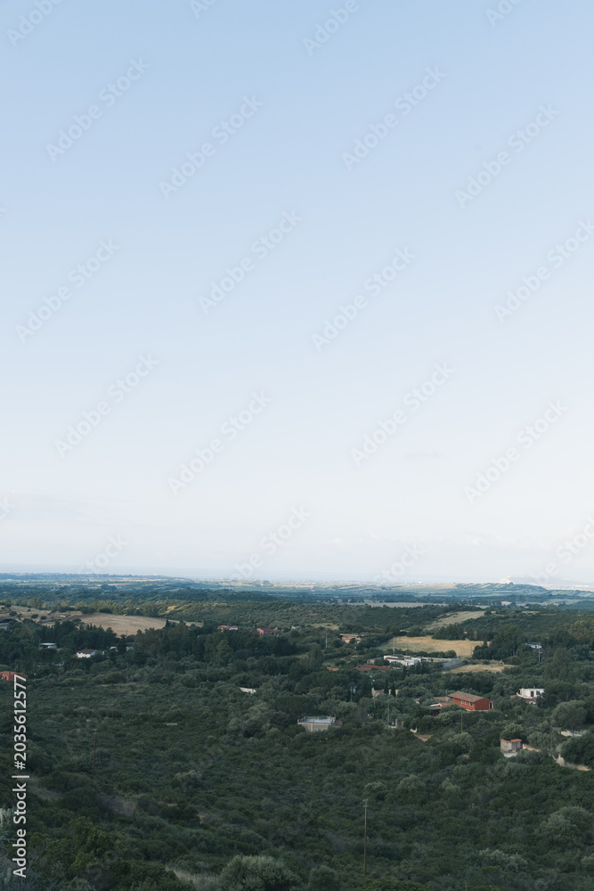 Fototapeta premium イタリアのサルデーニャ島の風景