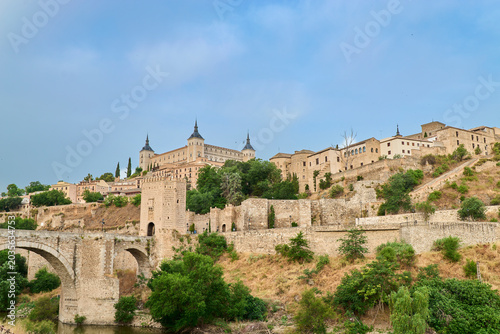 View from the Mirador del Tajo, Toledo, Castilla-La Mancha, Spain.