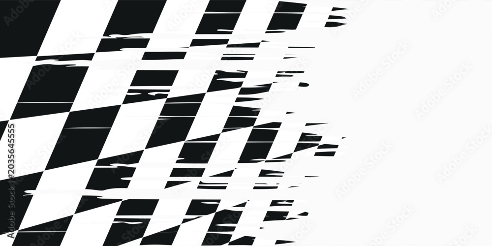 Obraz premium Abstract grunge background with black and white style sport eps 10
