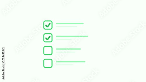 A person checks a list with a pen on a paper in a quiet office.