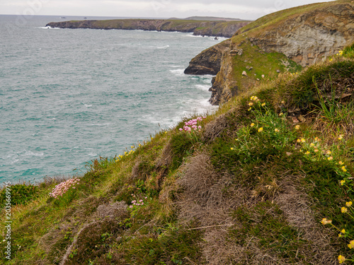 Wandern an der Küste von Cornwall