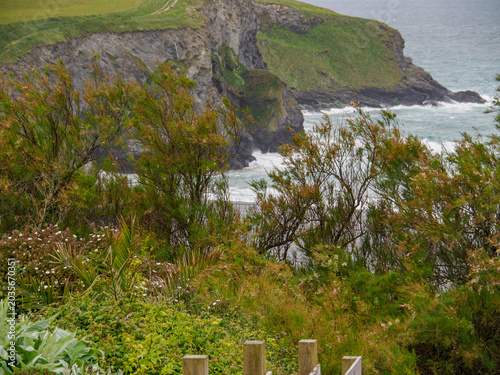 Wandern an der Küste von Cornwall