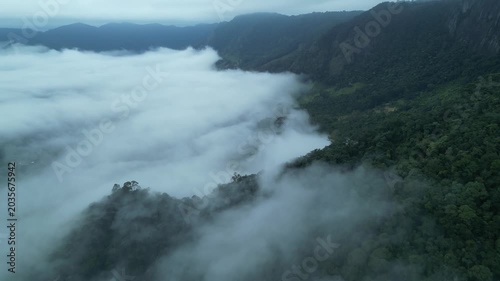Pedra Do Bau Mountain Peak Fog Clouds Climbing Mountaineering Serra Mantiqueira Adventure Tourism Hiking Rock Formation Summit Wilderness Nature Landscape Scenic Brazil South America Outdoor Explorer