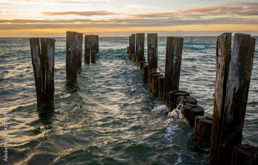 Fototapeta premium Impressionen von der Ostsee Region Zingst