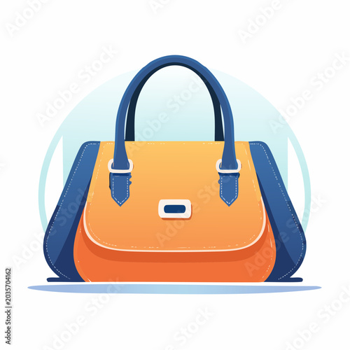 Stylish Handbag Illustration
