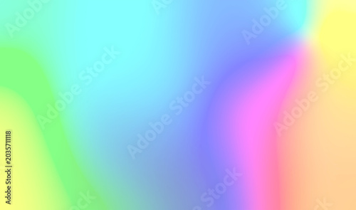 Bild auf Leinwand Vivid rainbow spectrum neon gradient overlay background with cyan green blue ton