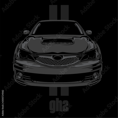 Cuadro en lienzo cars_gh2_turbo