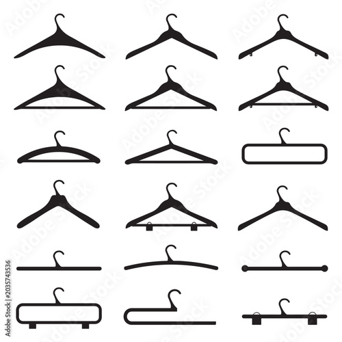 Minimal Clothing Hanger Mockup Collection