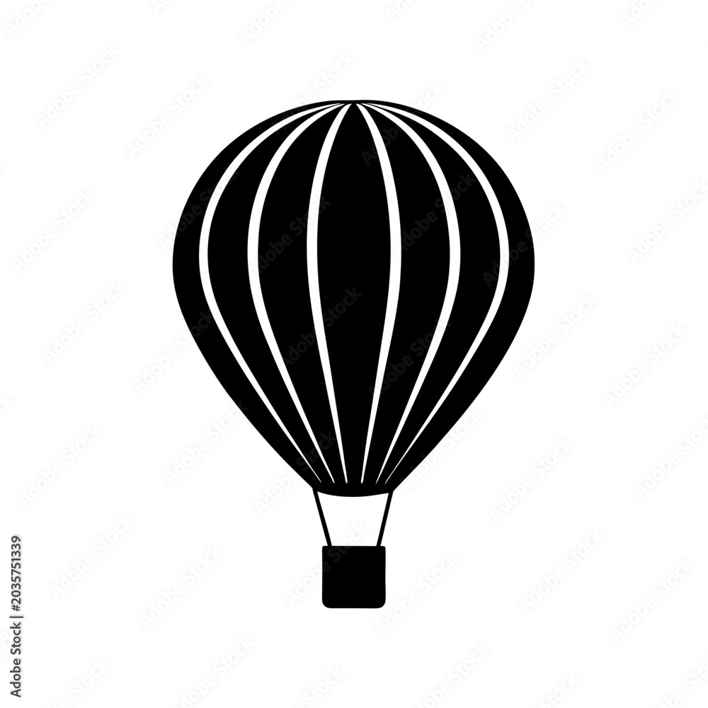 Fototapeta premium vector hot air balloon