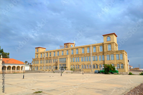 Mocamedes train station  Namibe, Angola