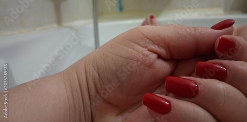 manicure and pedicure