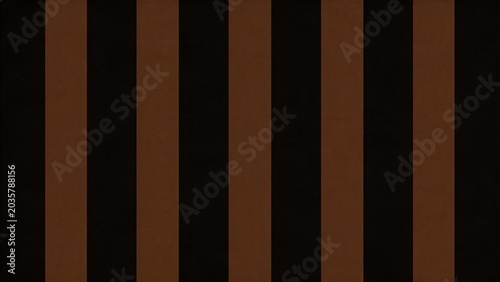 Vertical stripes of brown and black