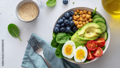 Healthy Breakfast Bowl.