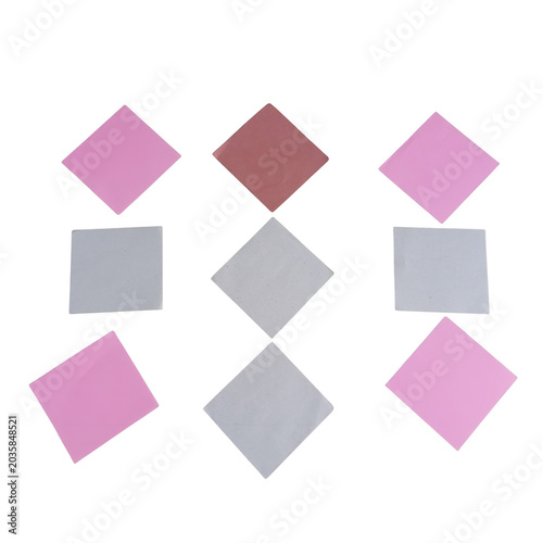 Colorful hexagon shapes pattern vector