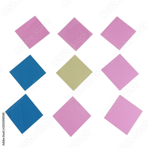 Colorful hexagon shapes pattern icon