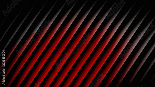 Photos red and gray colors with a black background and diagonal lines or panels that create a neat and orderly visual texture