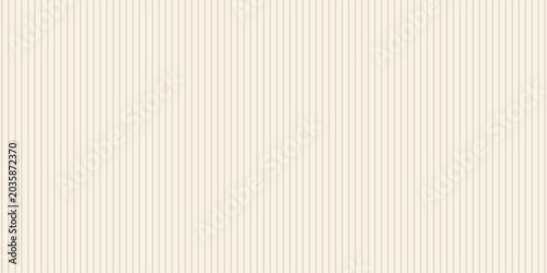 Kraft paper texture seamless pattern. Off-white vector striped cardboard background. Light beige milky color grainy textured bg. Vintage style backdrop. Horizontal handmade banner. eps10