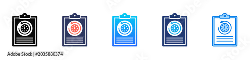 Foto Task History icon sheet multiple style collection