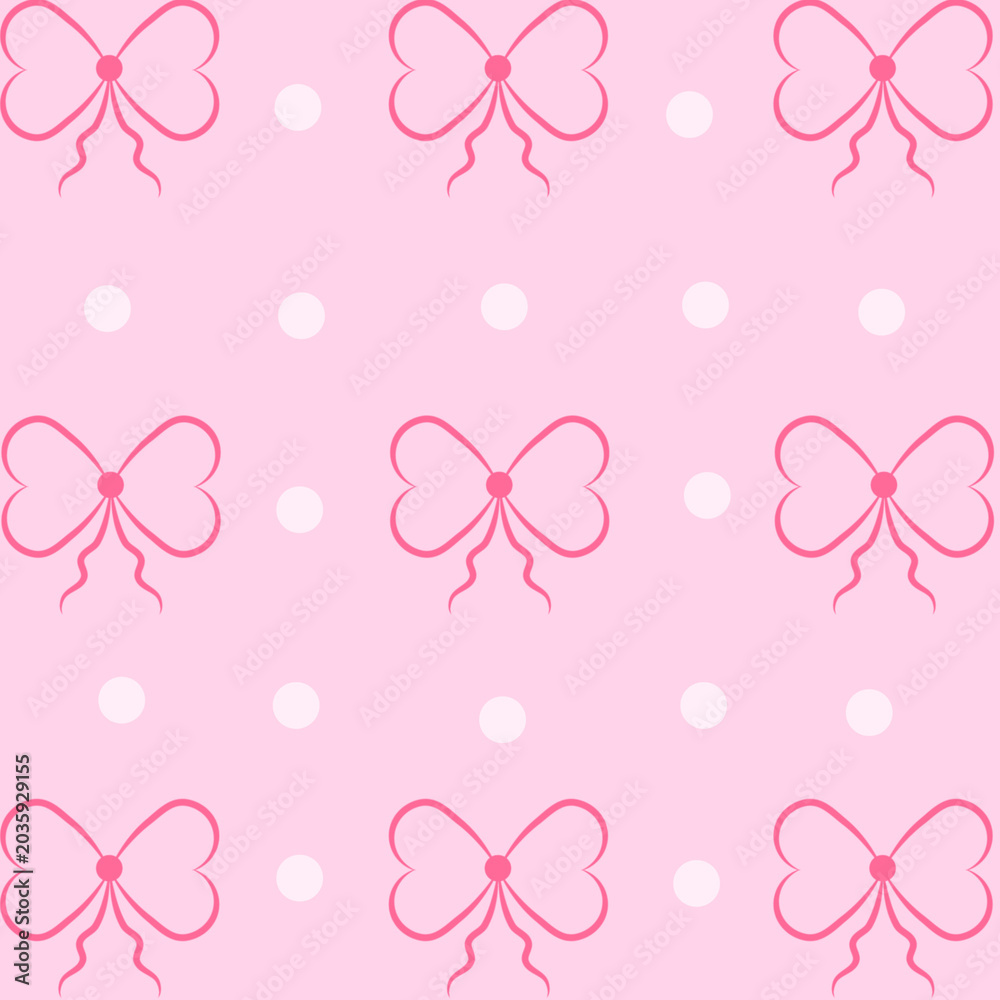 Fototapeta premium pink butterflies background