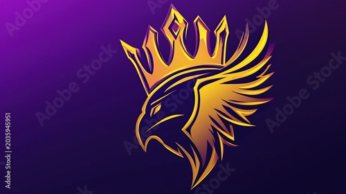 Golden Eagle with Crown