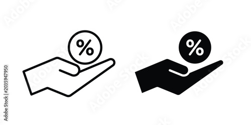 Bild auf Leinwand Commission icon graphic design symbols vector illustration